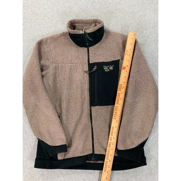 Mountain‎ Hardwear Monkey Fleece Full Zip Jacket (Women's Medium) Brown - Picture 5 of 12